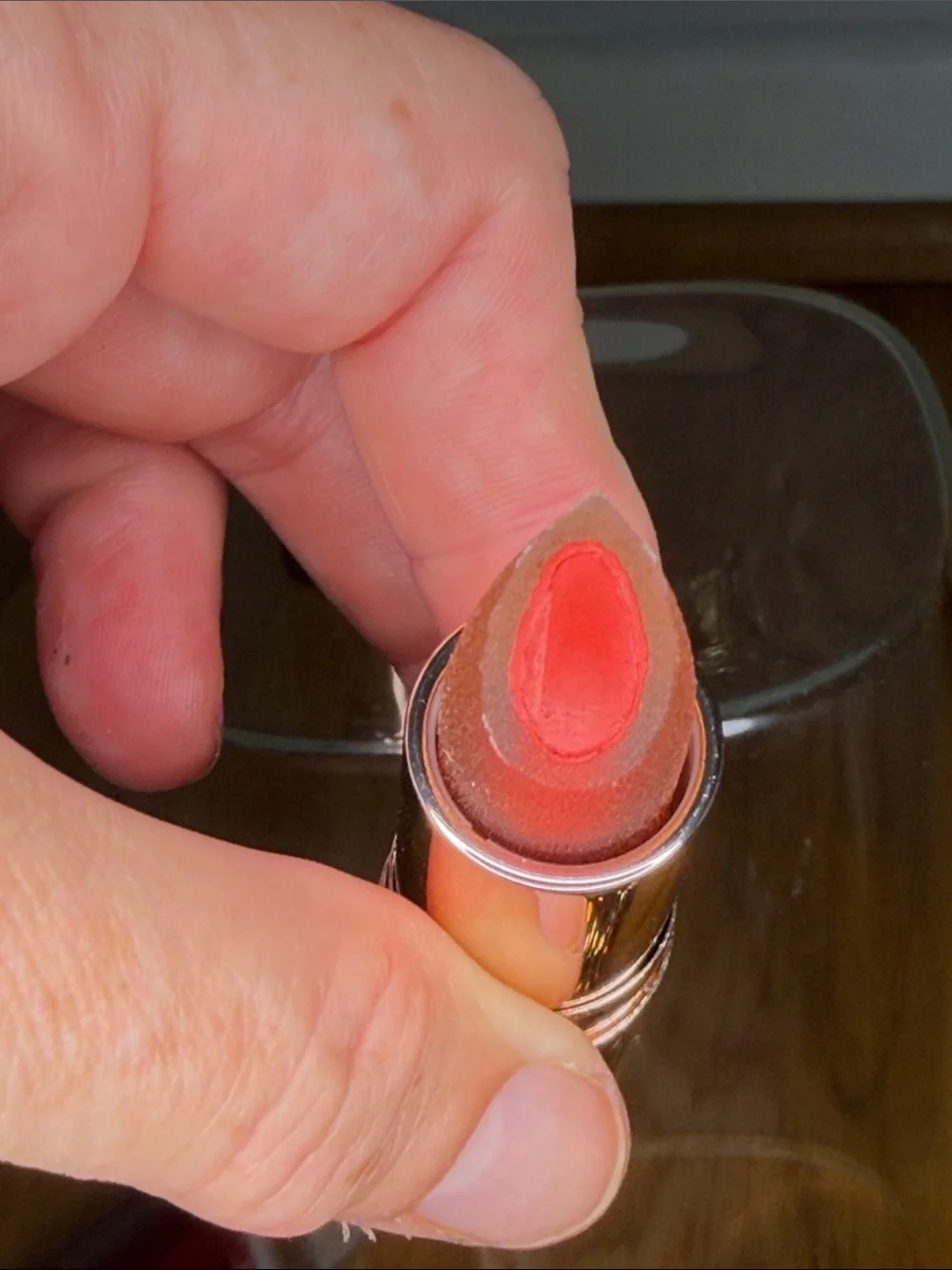 JOSIE MARAN Coral Pink Gel-Core Lipstick